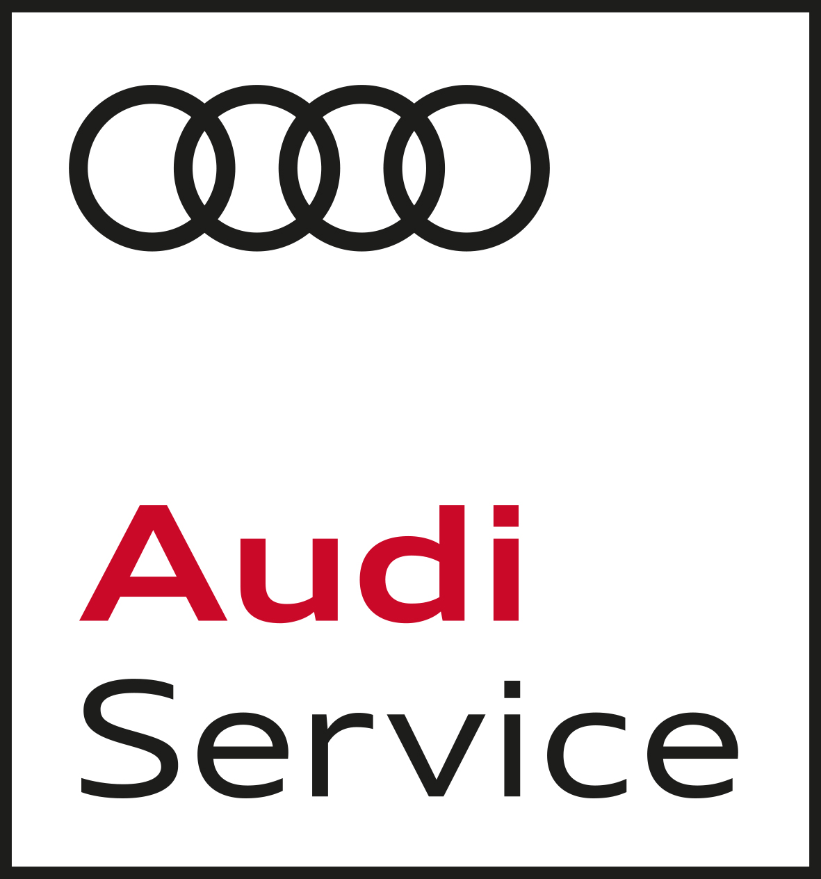 Logo Audi Service